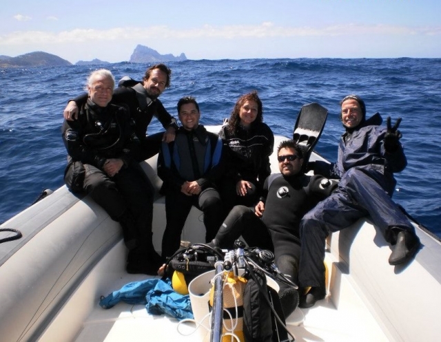 Salida de buceo en barco